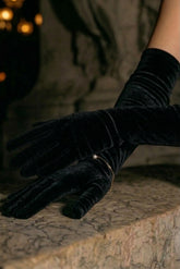 Manusi Catifea Negre
