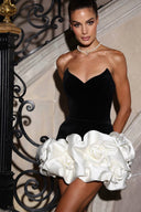 Rochie Aritzia Alb-Negru