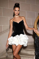 Rochie Aritzia Alb-Negru
