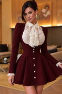 Rochie Alma Burgundy