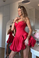 Rochie Dahlia Rosu