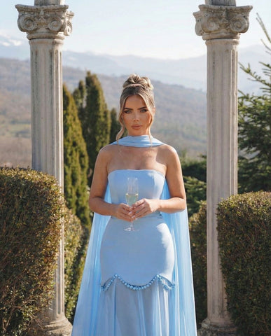 Rochie Elina Baby Blue