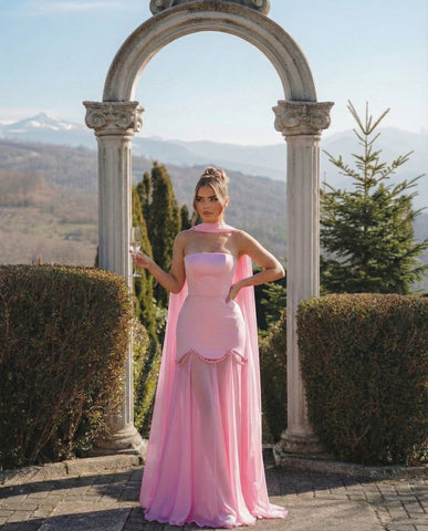 Rochie Elina Baby Pink