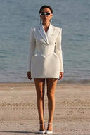Rochie Kaia Alb