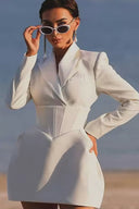 Rochie Kaia Alb