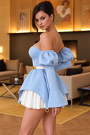 Rochie Nina Baby Blue – imaginea 3