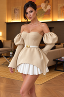 Rochie Nina Crem – imaginea 3