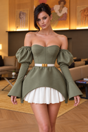 Rochie Nina Sage Green – imaginea 2