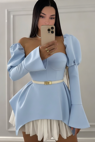 Rochie Nina Baby Blue