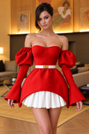 Rochie Nina Rosu – imaginea 2