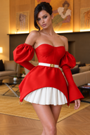 Rochie Nina Rosu – imaginea 3