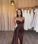 Rochie Hera Dark Brown